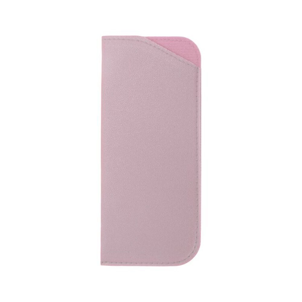 Portable Eyeglass Pouch Gray Purple